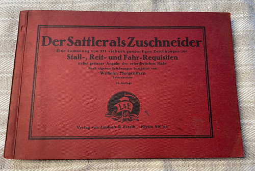 Der sattler als zuschneider - der,