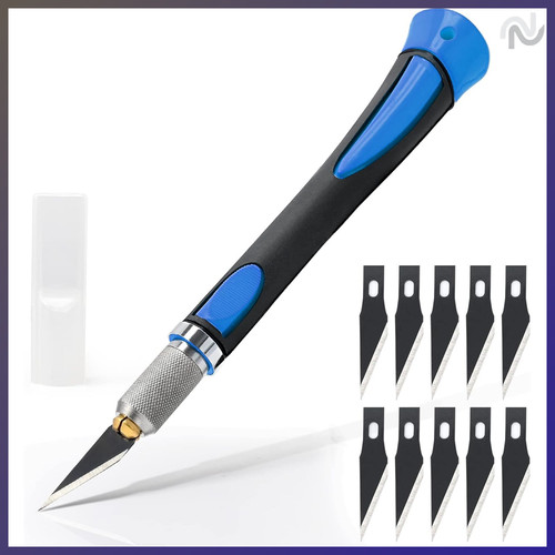 Bastelmesser set mit - set, softgriff