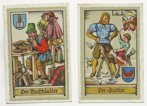 846 sammelbild alte berufe - sammelbild,
